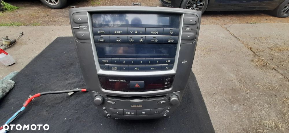 Kierownica Lexus Is 2 Skóra multifunkcja tempomat Panel Klimatyzacji sterowania radiem 86120-53370 fx-mg9007 p3801 mp3 - 8