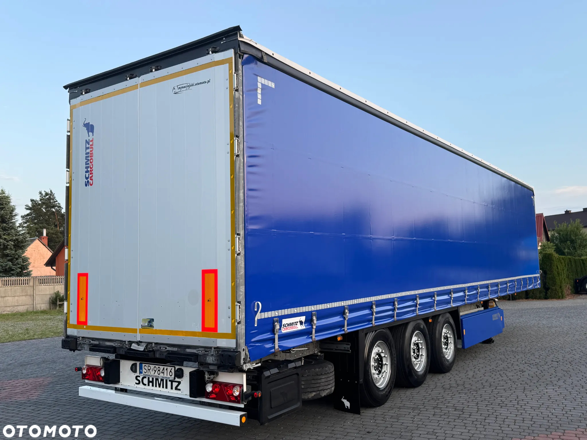 Schmitz Cargobull DACH PODNOSZONY/PALECIARA/STANDARD - 7