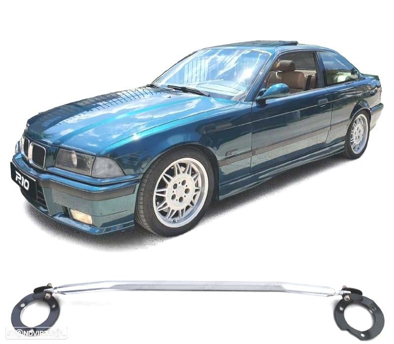 BARRA ANTI - APROXIMAÇÃO PARA BMW E36 320I 323I 325I 328I 92-99 ALUMÍNIO - 1