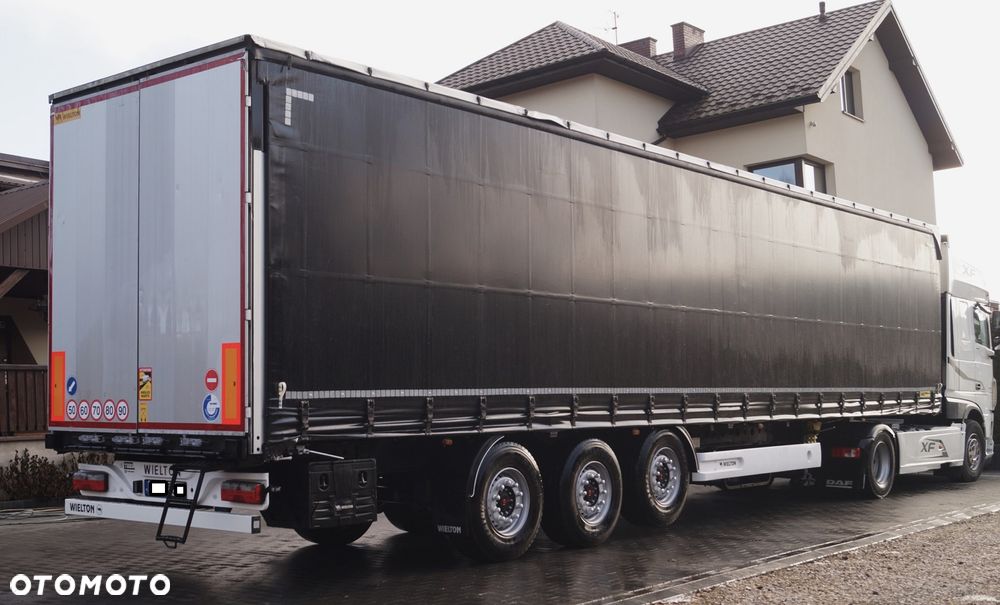 Wielton STANDARD OŚ PODNOSZONA SAF TARCZE /PODNOSZONY DACH - 1