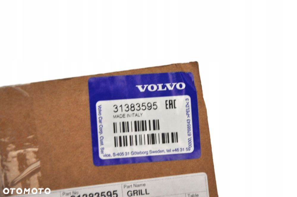 VOLVO V70 S80 oslona chlodnicy grill atrapa OE - 4