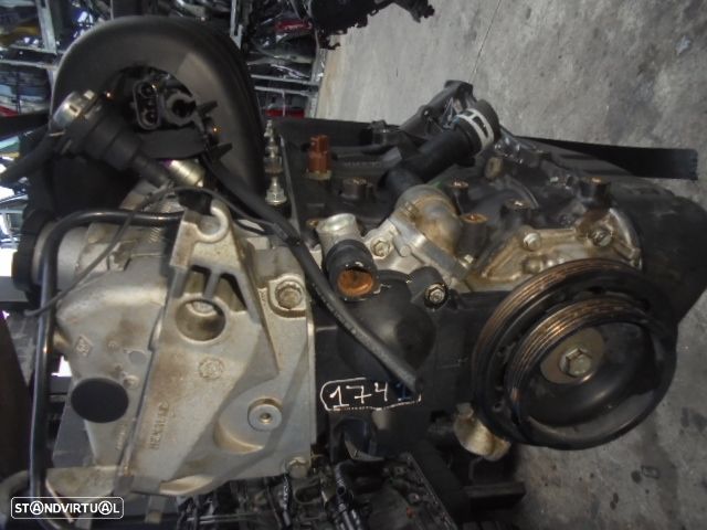 Motor D7FD720 RENAULT CLIO 2 1998 1.2I 60CV 5P PRETO - 1