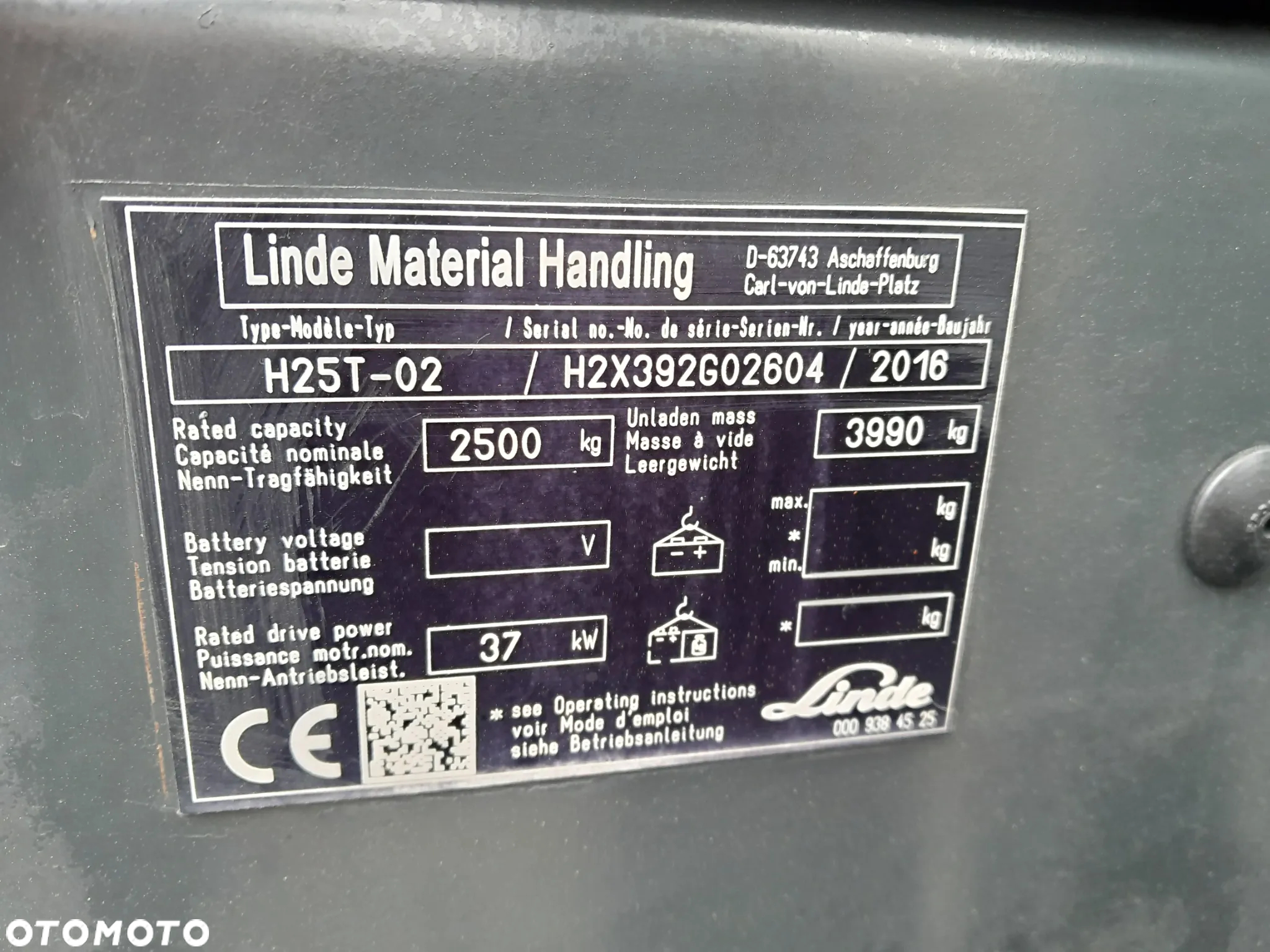 Linde H25T-02 - 14