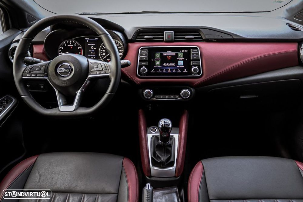Nissan Micra 1.0 IG-T N-Style Burgundy - 4