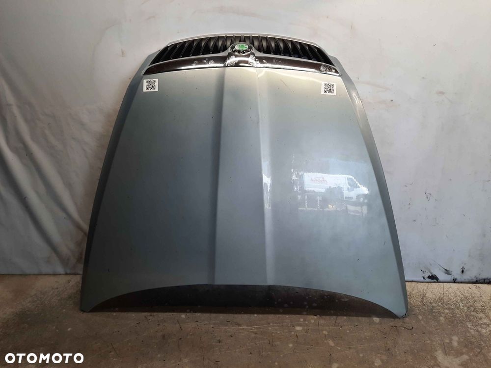 / MASKA POKRYWA SILNIKA SKODA OCTAVIA 2 II LIFT FL DO MALOWANIA ! - 1