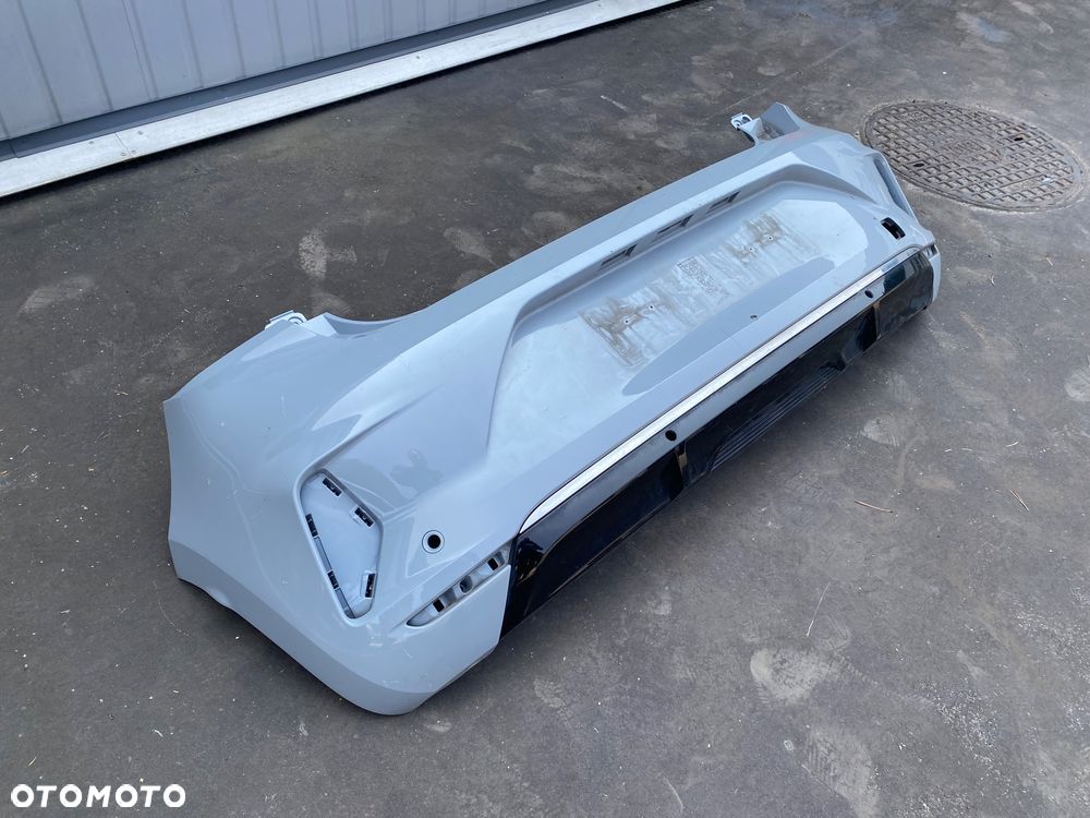 RENAULT CLIO 5 V lift ZDERZAK TYLNY TYLNI TYŁ Z LISTWĄ CHROMOWANĄ CHROM e tech Wwa - 3