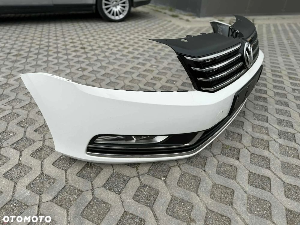 Vw Passat B7 Zderzak Przód Przedni Kompletny LB9A 10-14 - 8