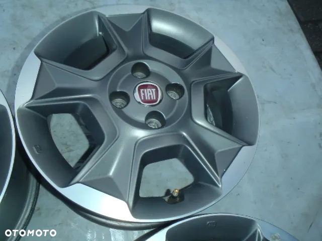 felga felgi alufelga alufelgi alu felgi fiat 500 punto grande punto evo fiorino Qubo nemo bipper doblo albea multipla palio 15 4x98 52029152 et44 + 4 opony zima sava w cenie 195/65/15 - 13