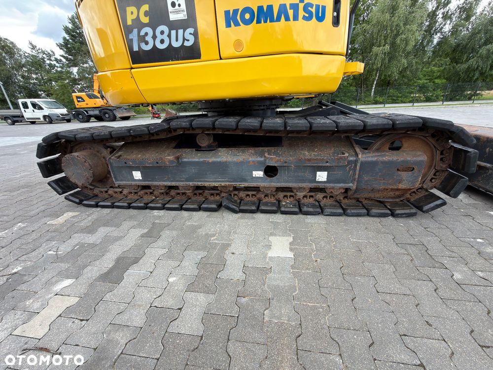Komatsu PC138US|6900mtg| Rototilt ze szczypcami | GPS 3D Trimble | gumowa klepka | - 19