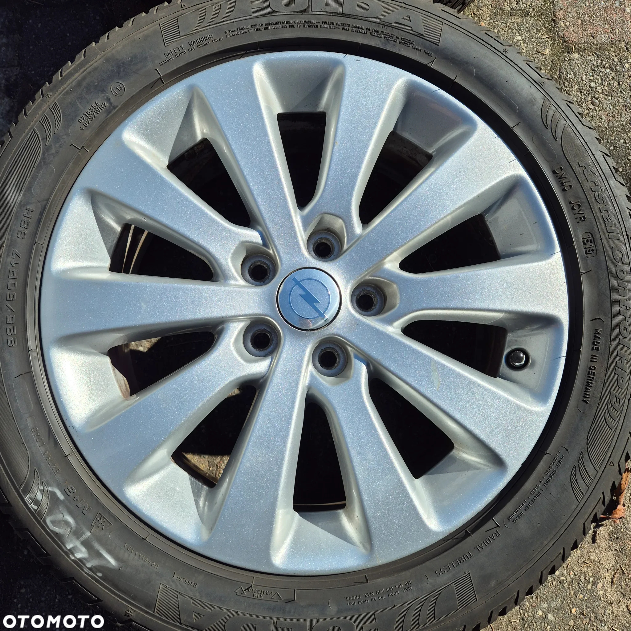 ZIMA KOŁA 225/50 R17 5x115 OPEL ASTRA J CRUZE ORLANDO ZAFIRA INSIGNIA B - 2