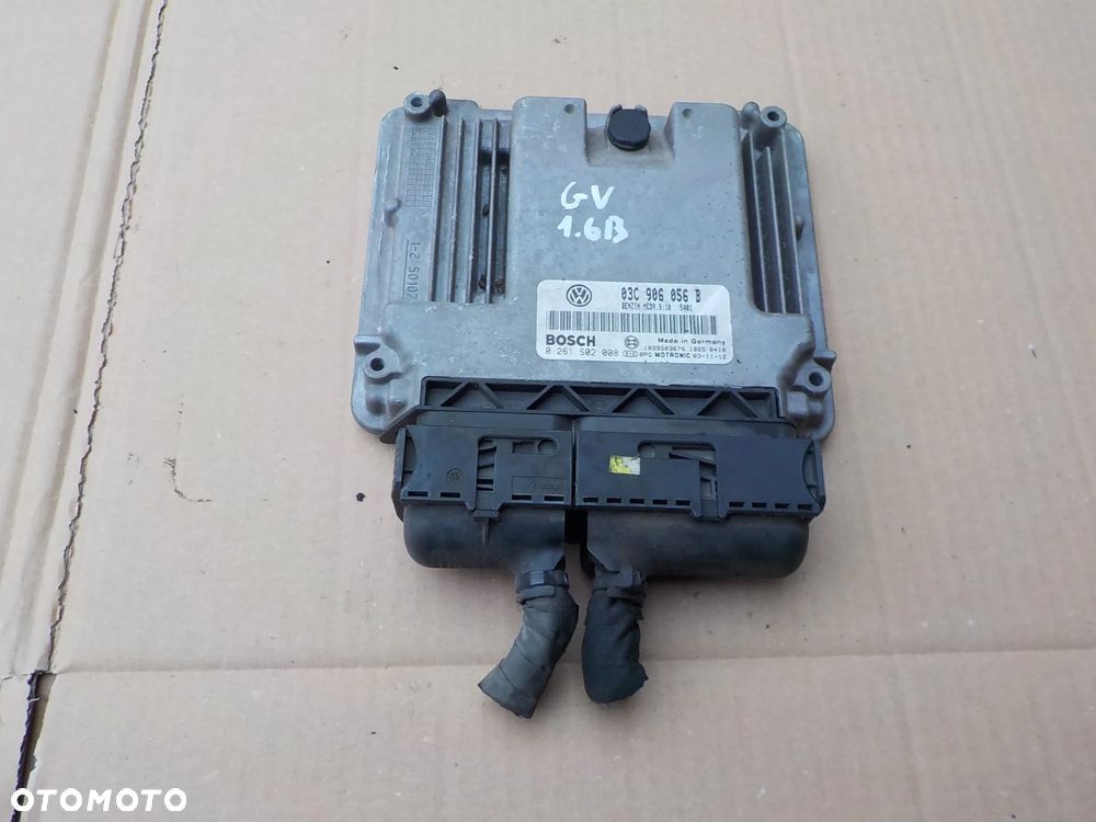 sterownik silnika vw golf V 1,6 FSI 03C906056B - 1