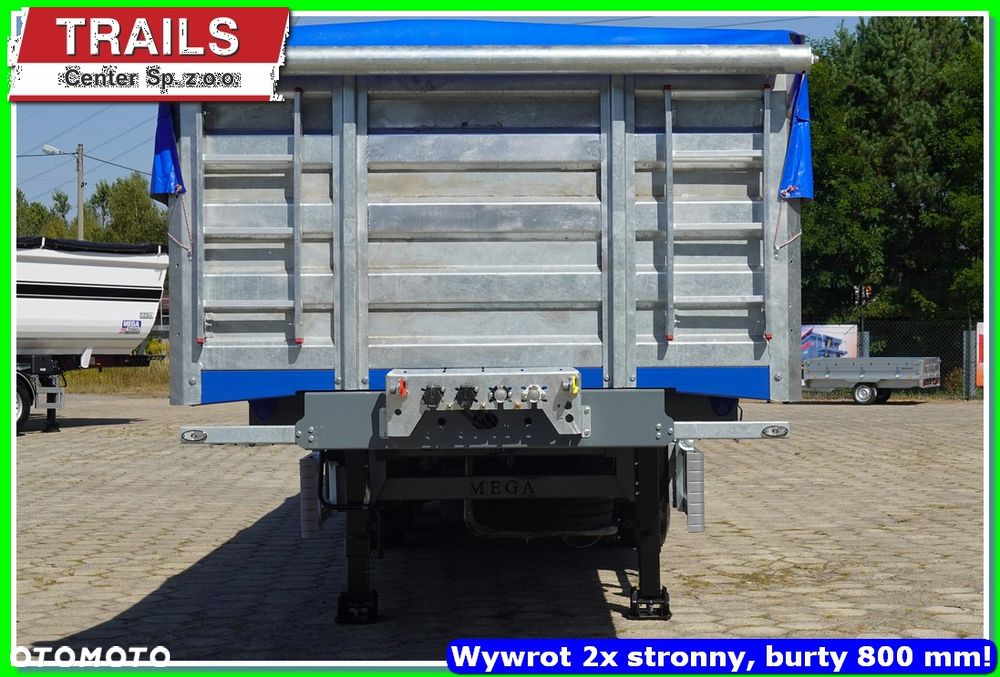 Inny Wywrotka 2x strony, platforma 12,60 m, burty ALUM 600/800 mm !!! - 11