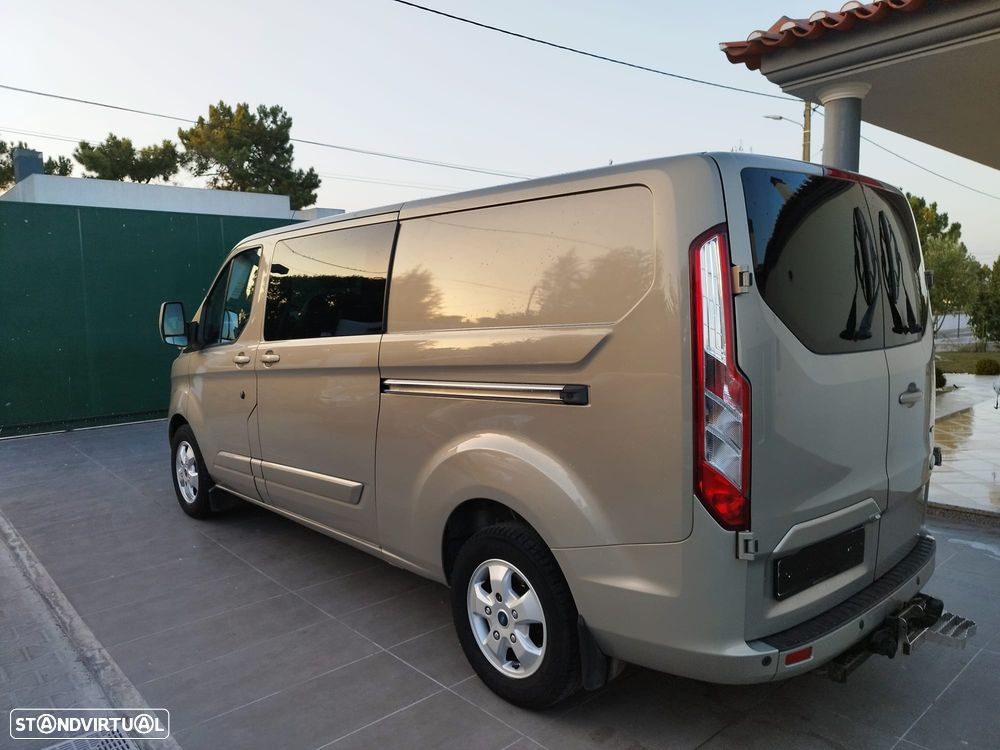 Ford Transit Custom  2.2 Tdci 125 Cv L2H1 Cabine  Dupla 5 Lugares - 14