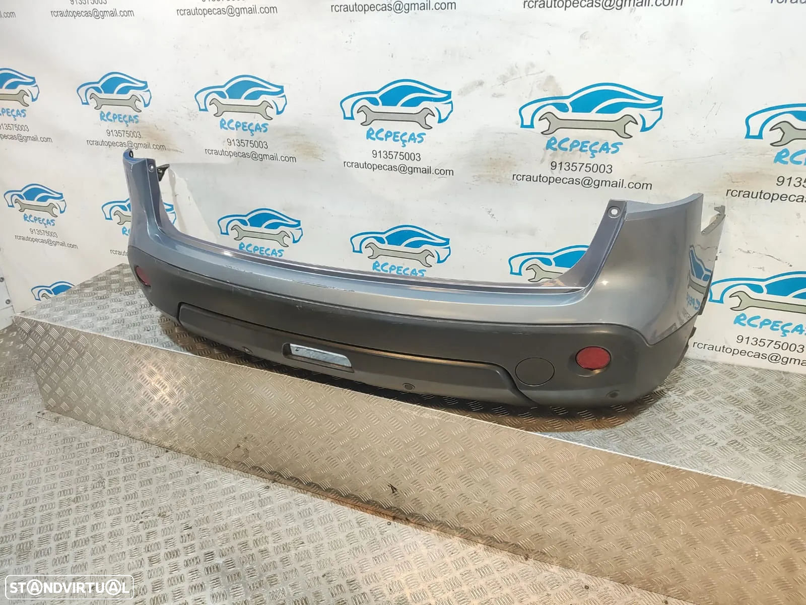 Parachoques Traseiro Original Nissan Qashqai J10 Sensores De Estacionamento 85022-JD00H - 6