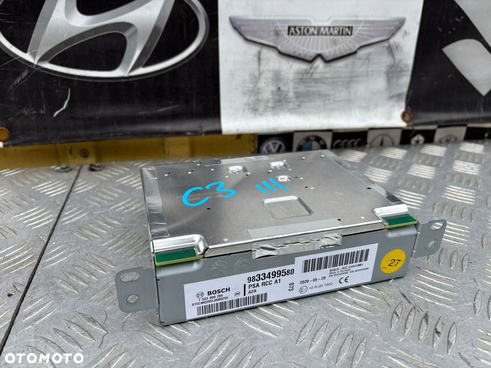 CITROEN C3 III RADIO NAWIGACJA 9833499580 - 1