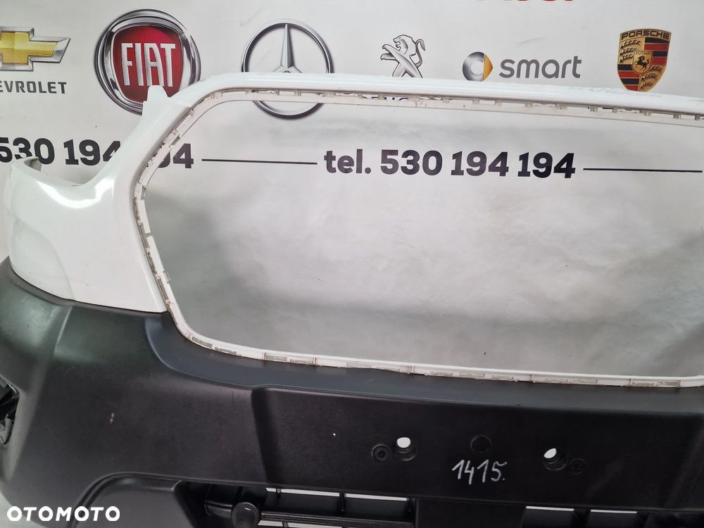 FORD TRANSIT MK8 LIFT 19- ZDERZAK PRZEDNI PRZÓD NA 4xPDC 4X PDC , NR KK31-R17757-A + RK31-17F003-B , NR AUKCJI NZ1415 - 14