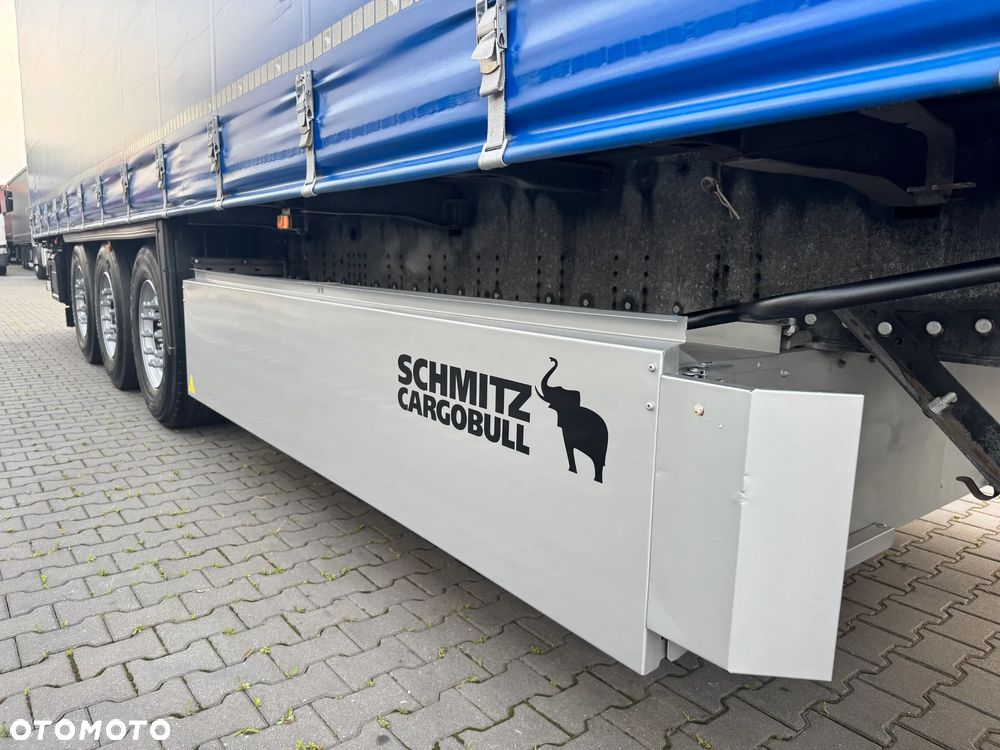 Schmitz Cargobull NACZEPA FIRANKA STANDARD, XL,  OŚ PODNOSZONA, KOSZ PALETOWY, IDEALNY STAN 2017 ROK - 16
