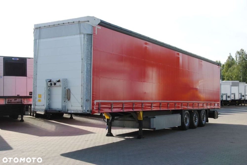 Schmitz Cargobull SCS kurtyna, podnoszona oś - 6