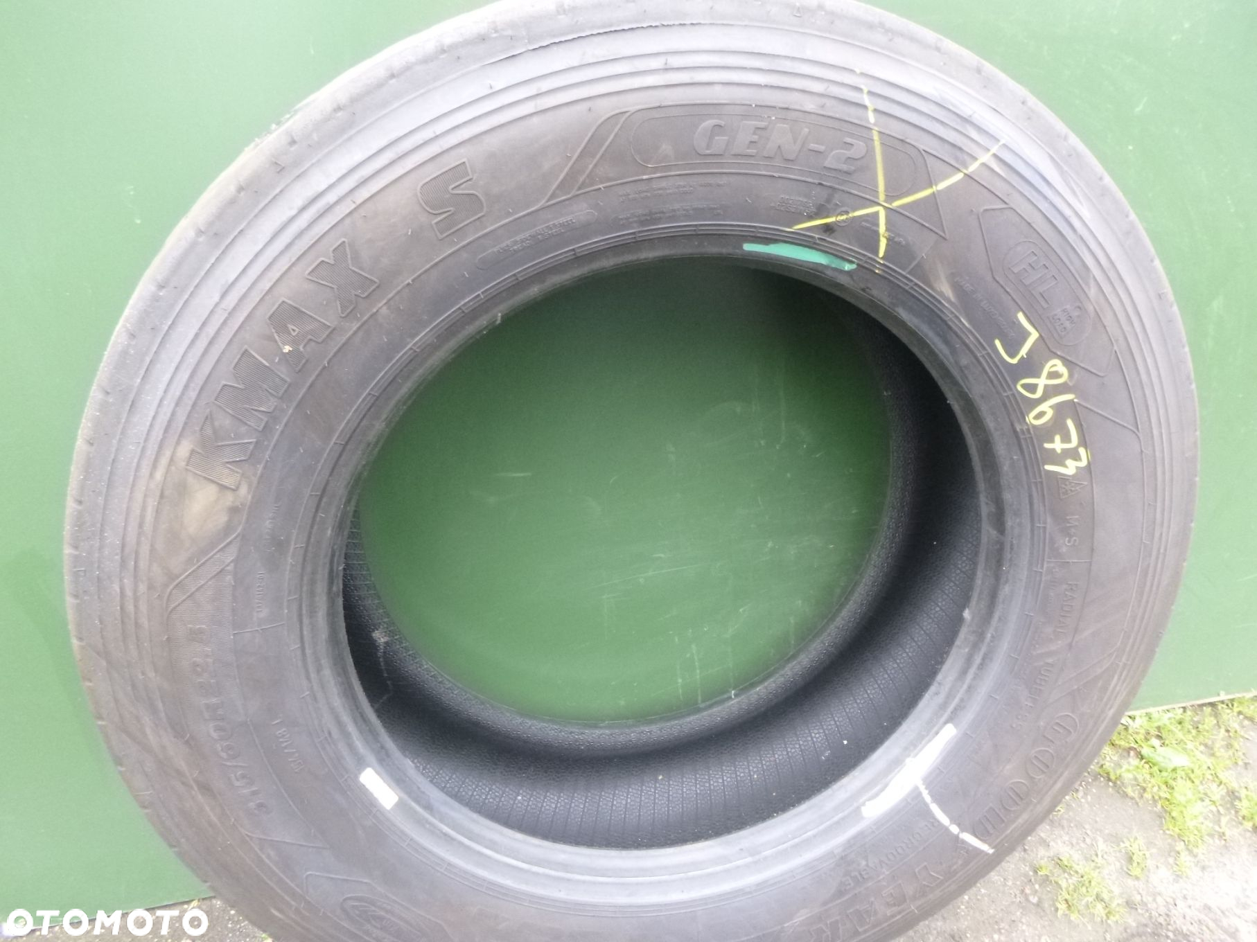 Opona 315/60R 22.5 Goodyear KMAX S GEN-2 PRZEDNIA. Opony ciężarowe - 3