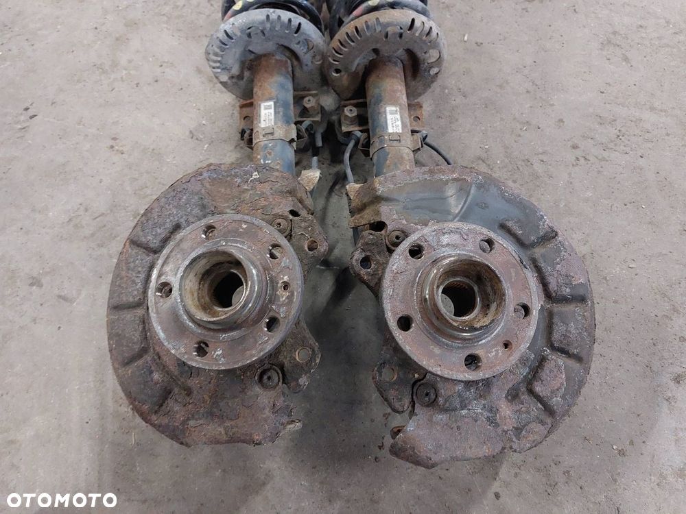 AMORTYZATOR SPRĘŻYNA ZWROTNICA  PRAWY PRZÓD SKODA FABIA II - 4