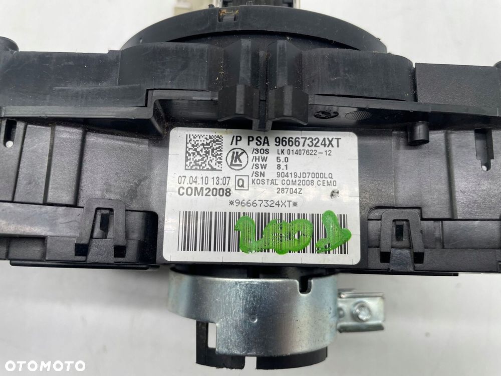 panel sterowania przełączniki citroen c3 96667324 xt - 6