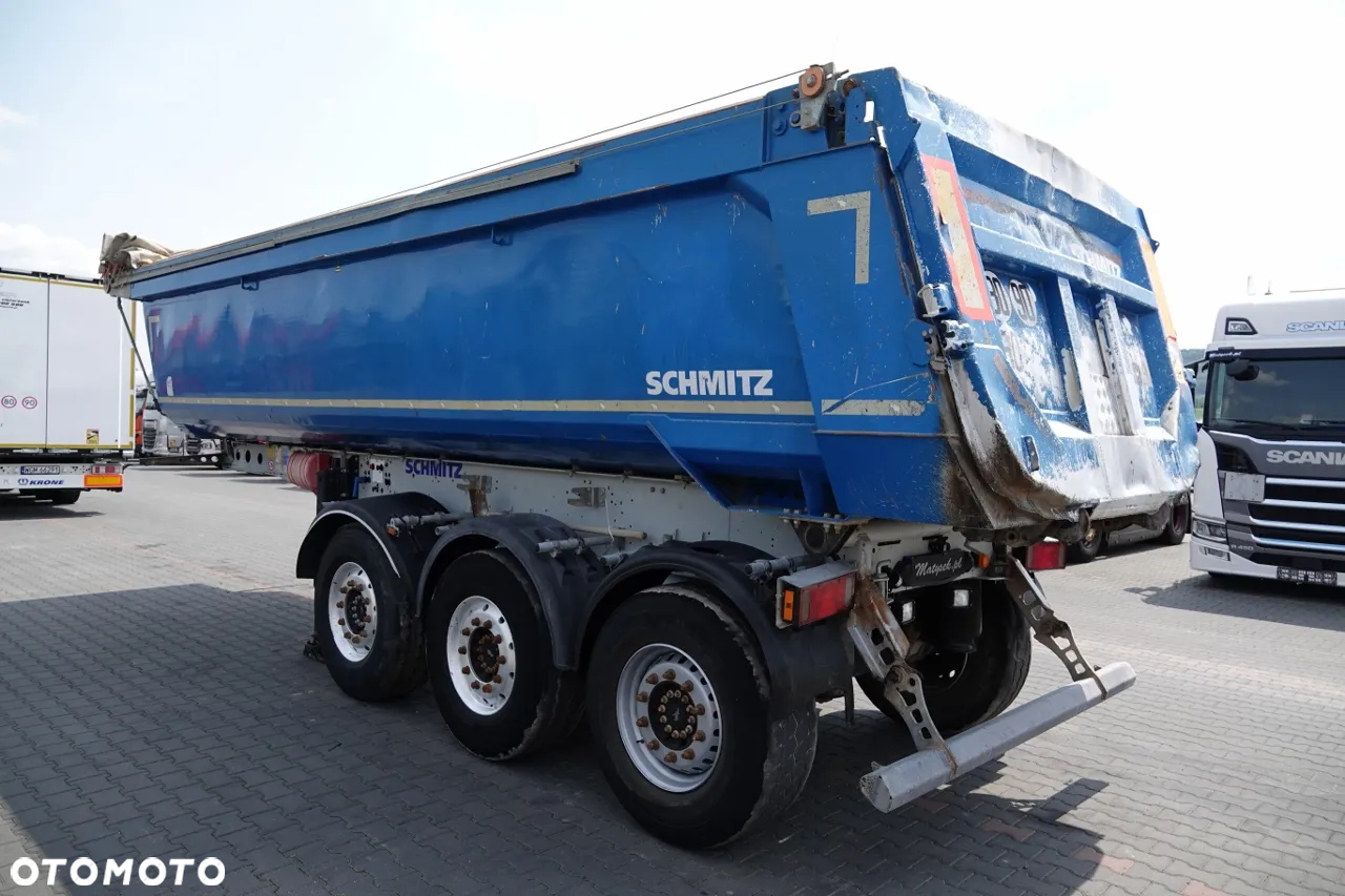 Schmitz Cargobull WYWROTKA / 24 m3 /  RYNNA STALOWA  / OŚ PODNOSZONA / AUTOMATYCZNA  PLANDEKA / KAMERA COFANIA / SPROWADZONA - 4
