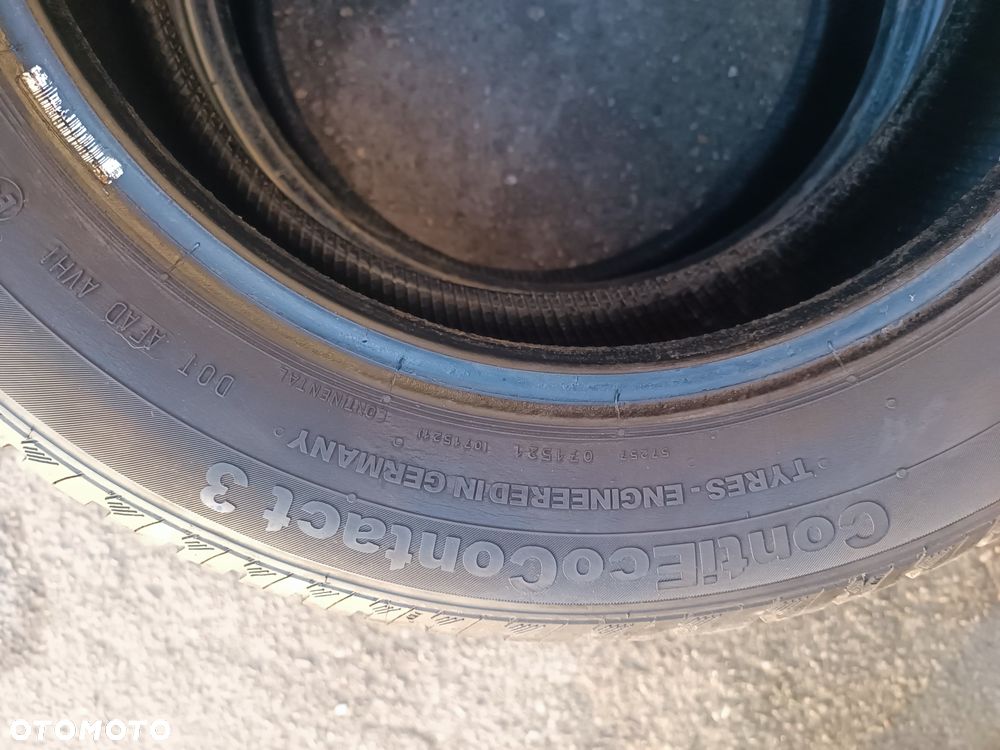 185/65R15 88T Opony Letnie Lato CONTINENTAL ContiEcoContact 3  5,5mm Legnica ALU-RAD 185/65 - 5