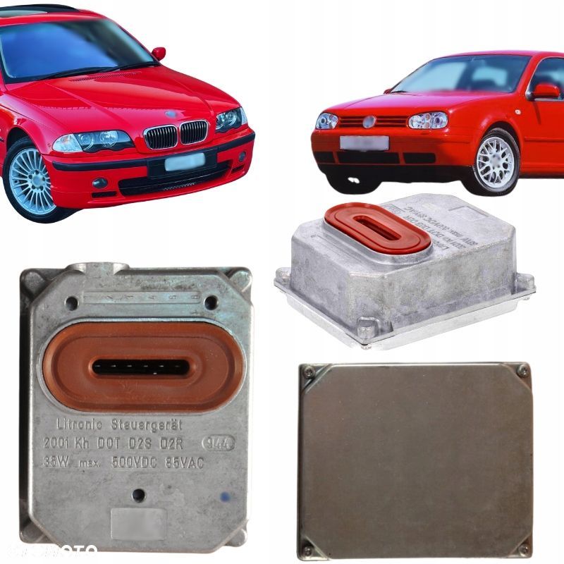 PRZETWORNICA XENON VW GOLF BORA AUDI A8 TT BMW E46 E38 MB W140 W220 W202 - 1
