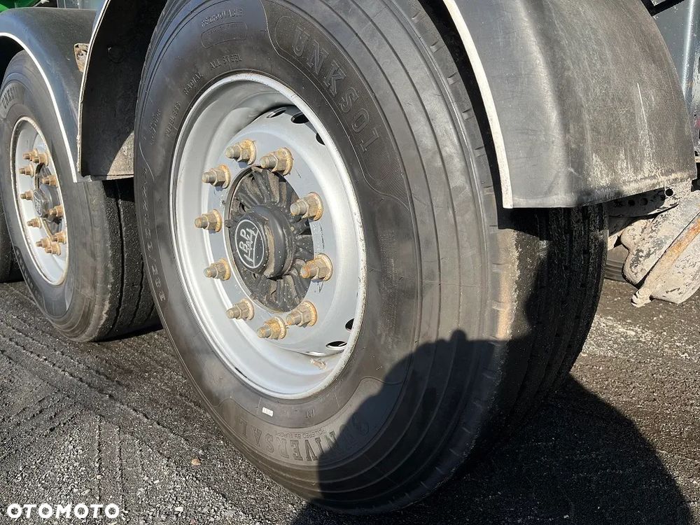 Langendorf SK stalowa 28m3 Hardox pauje do 4x4 rynna 2018 naczepa wywrotka stal z NIEMIEC - 20