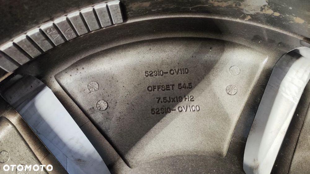 Kia EV6 21- Felga Aluminiowa 19 cali 7,5Jx19H2 ET 54,5 5x114,3 52910-CV110 - 7