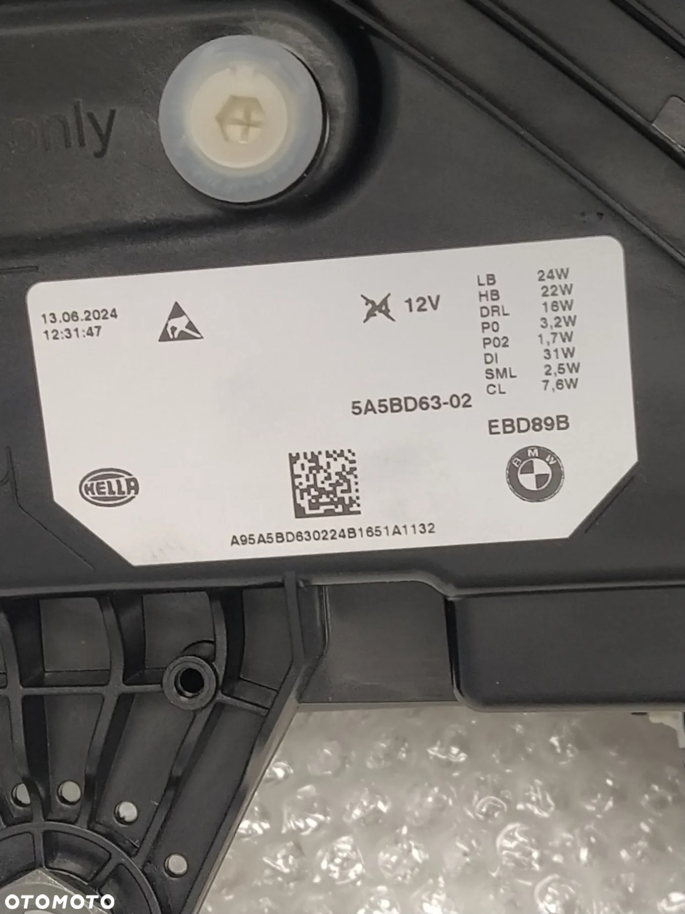 BMW X1 U11 REFLEKTOR LAMPA PRZÓD PRZEDNIA LEWA FULL LED PRZETWORNICA KOMPLETNA USA JASNY ŚRODEK ORYGINAŁ NOWY - 12