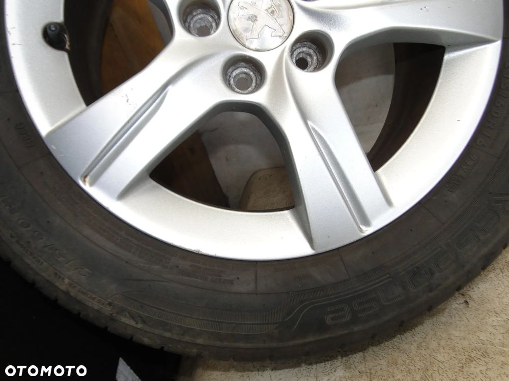 PEUGEOT CITROEN FELGA FELGI ALUMINIOWE OPONY 7x16 ET-46 215/60R16 - 4
