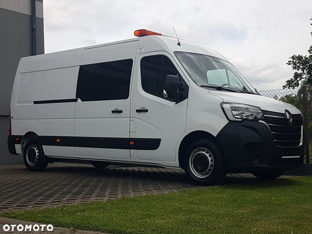 Renault MASTER 7 OSÓB L3H2 BRYGADÓWKA DŁUGI WYSOKI KLIMA 2,3 DCI 150 KM MANUAL KRAJOWY - 30