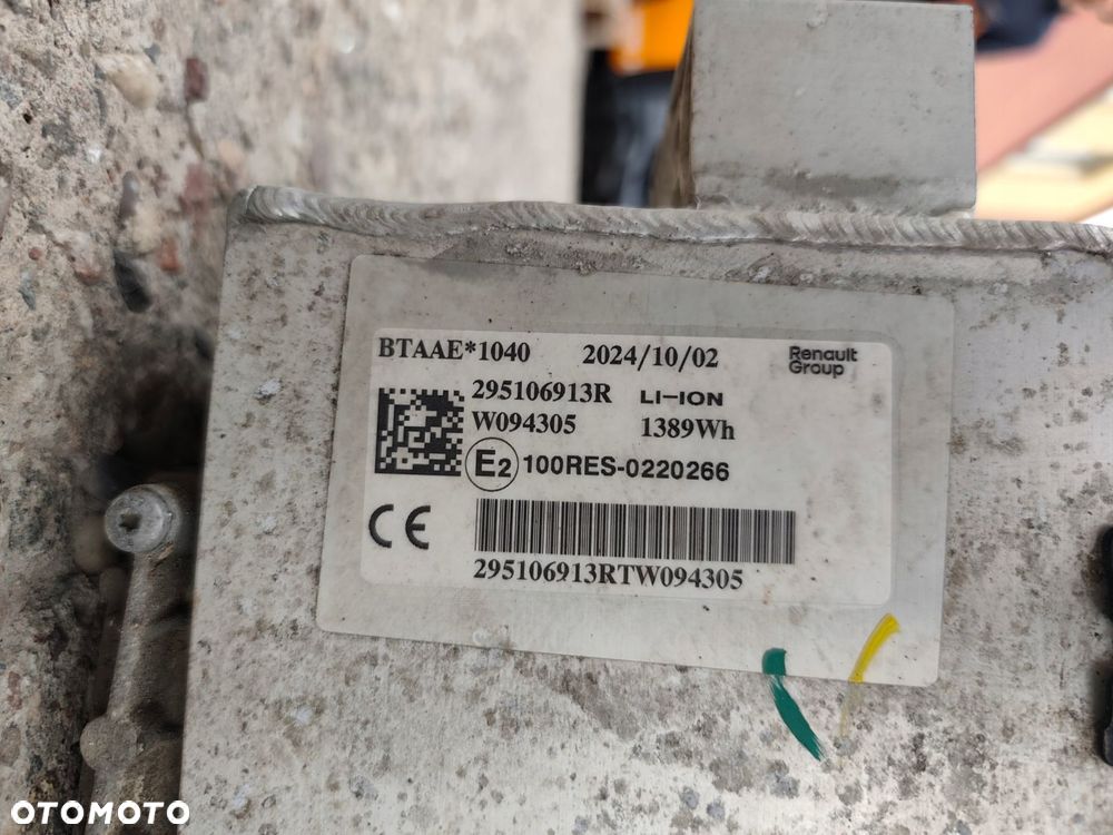 RENAULT SYMBIOZ BATERIA AKUMULATOR 1.6 E-TECH 295106913R - 4