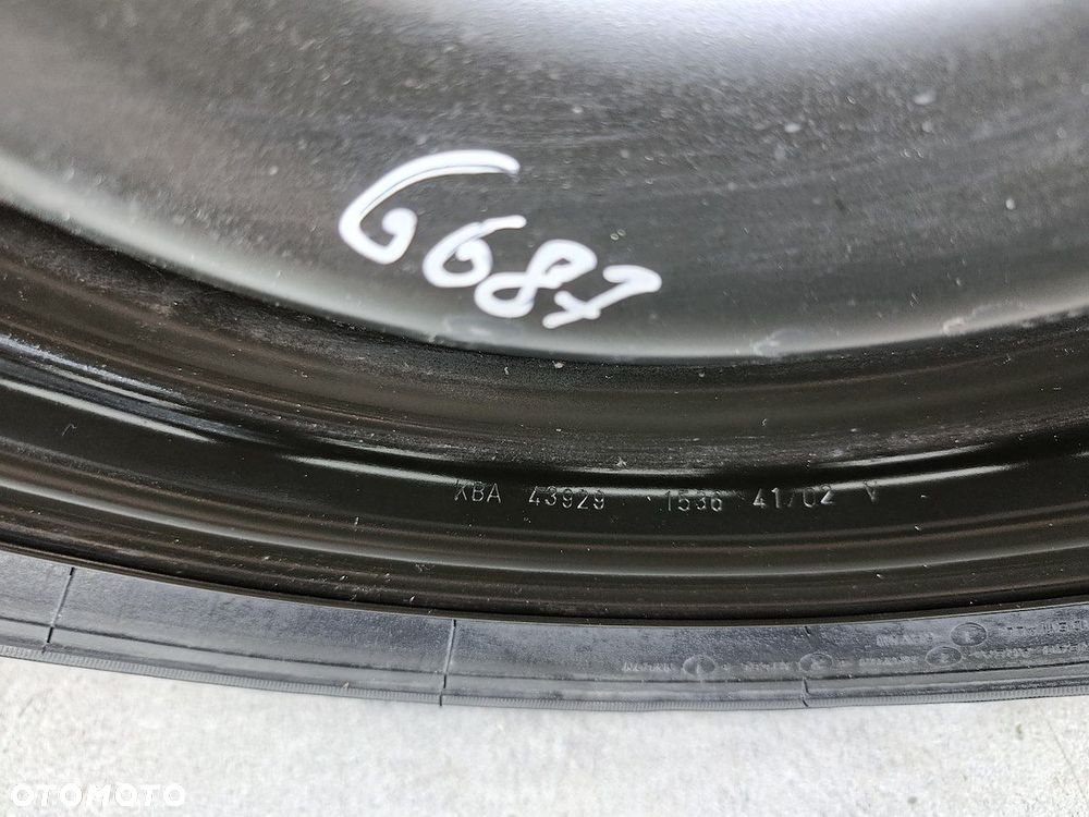 KOŁO ZAPASOWE 16'' VW PASSAT B5 FL 3B0601027E  KBA43929  205/60R15 - 6