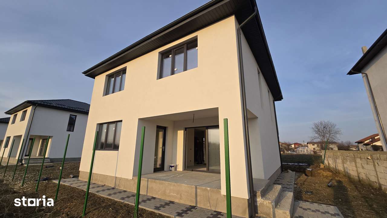 Casă nouă 4 camere Bolintin Vale  încălzire în pardoseală teren 320 mp - Imagine principală: 4/20