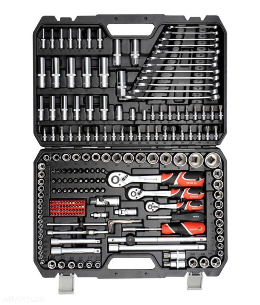 Trusa de scule 1/4"-3/8"&1/2" 216 piese YATO YT-38841 (NOU) - 2