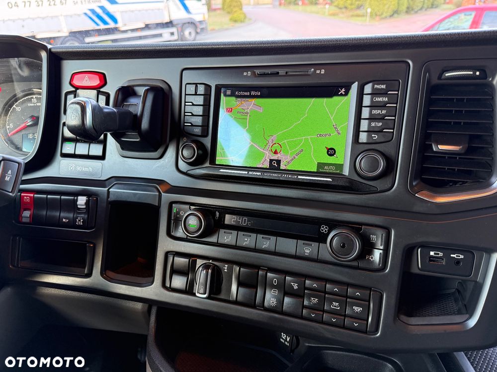 Scania R 500 *FULL LED* CAŁA NA PODUCHACH*OPONY 100%* NOEW SPRZĘGŁO* KLIMA POSTOJOWA* LODÓWKA* NAVI* Z Francji - 23