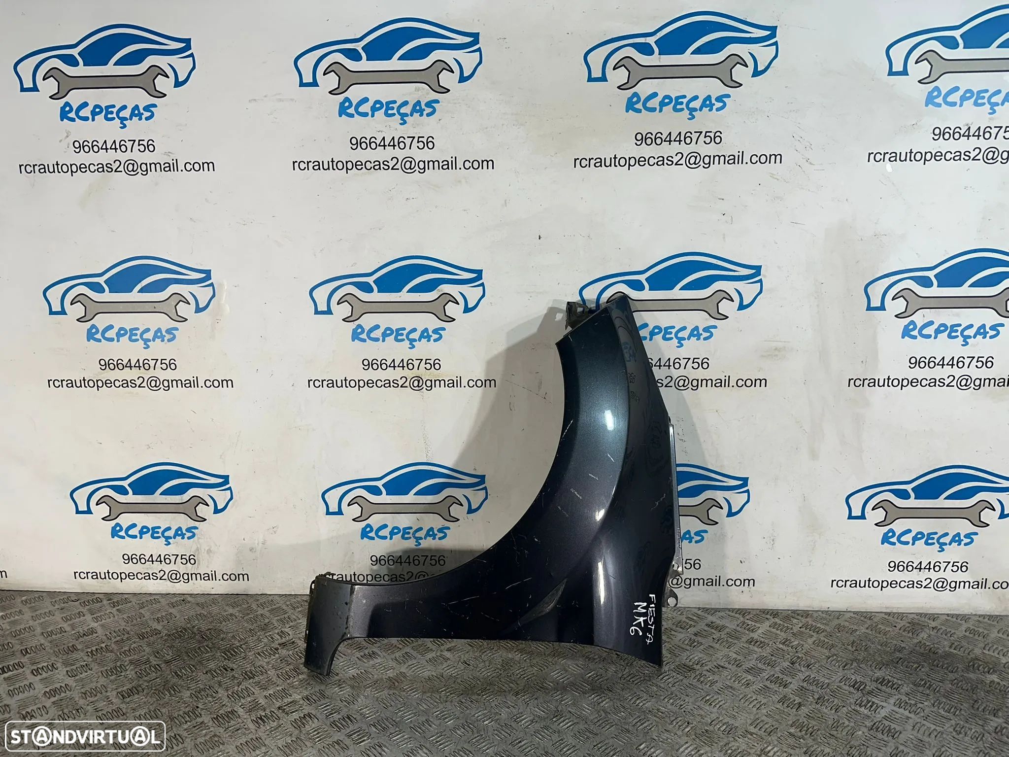 Conjunto Guardalamas Direito Ford Fiesta MK6 VI 6 2008 - 2017 - 1