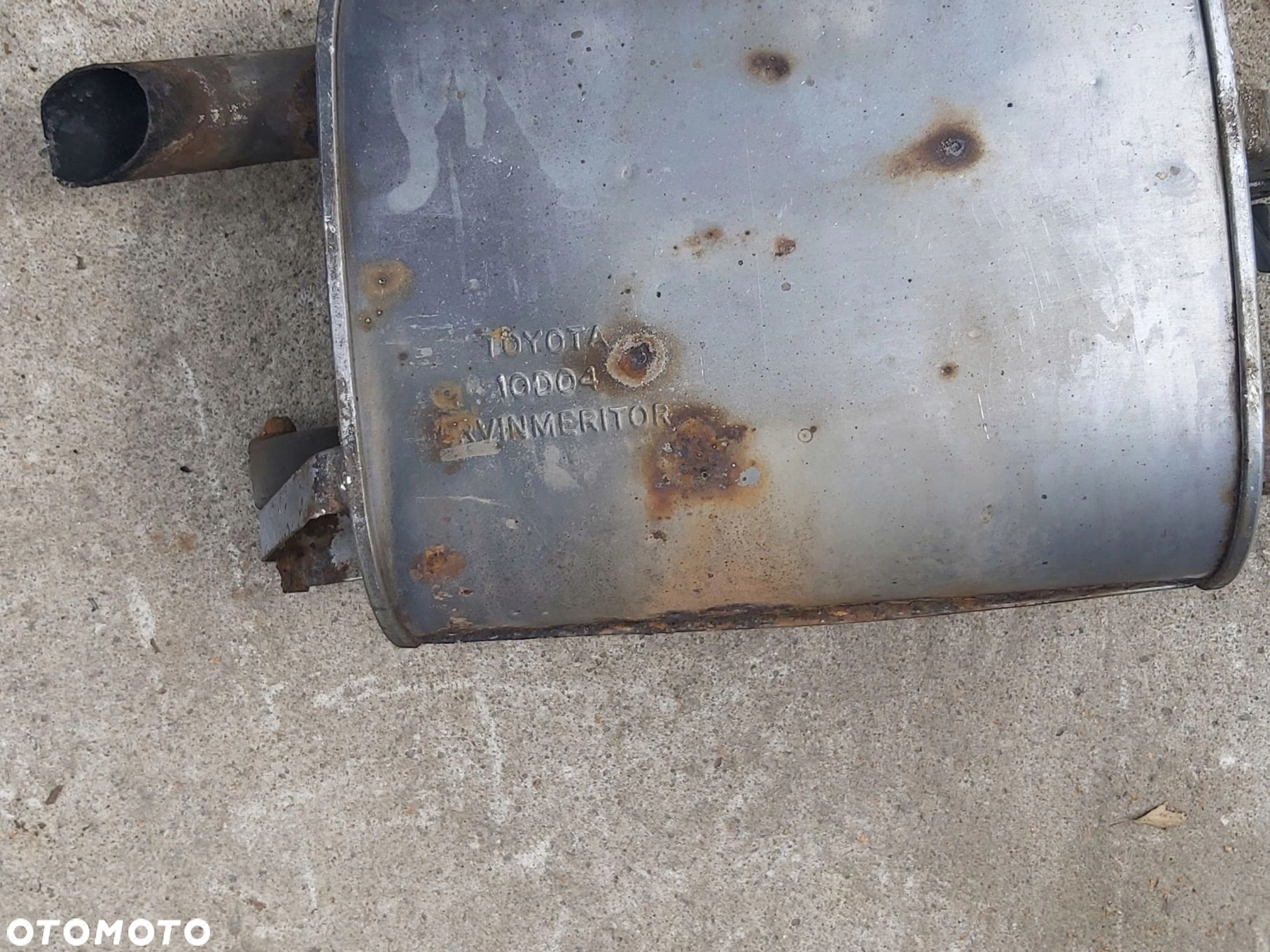 Toyota Corolla E12 tłumik końcowy 1,4 1,6 vvti oryginał 10D04 - 4
