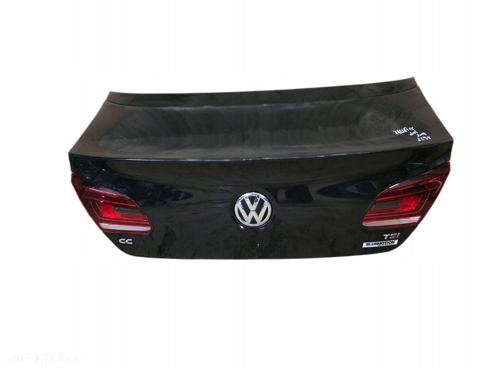 KLAPA BAGAŻNIKA VW PASSAT CC LIFT KOD LAKIERU LC9Y KOMPLET - 1