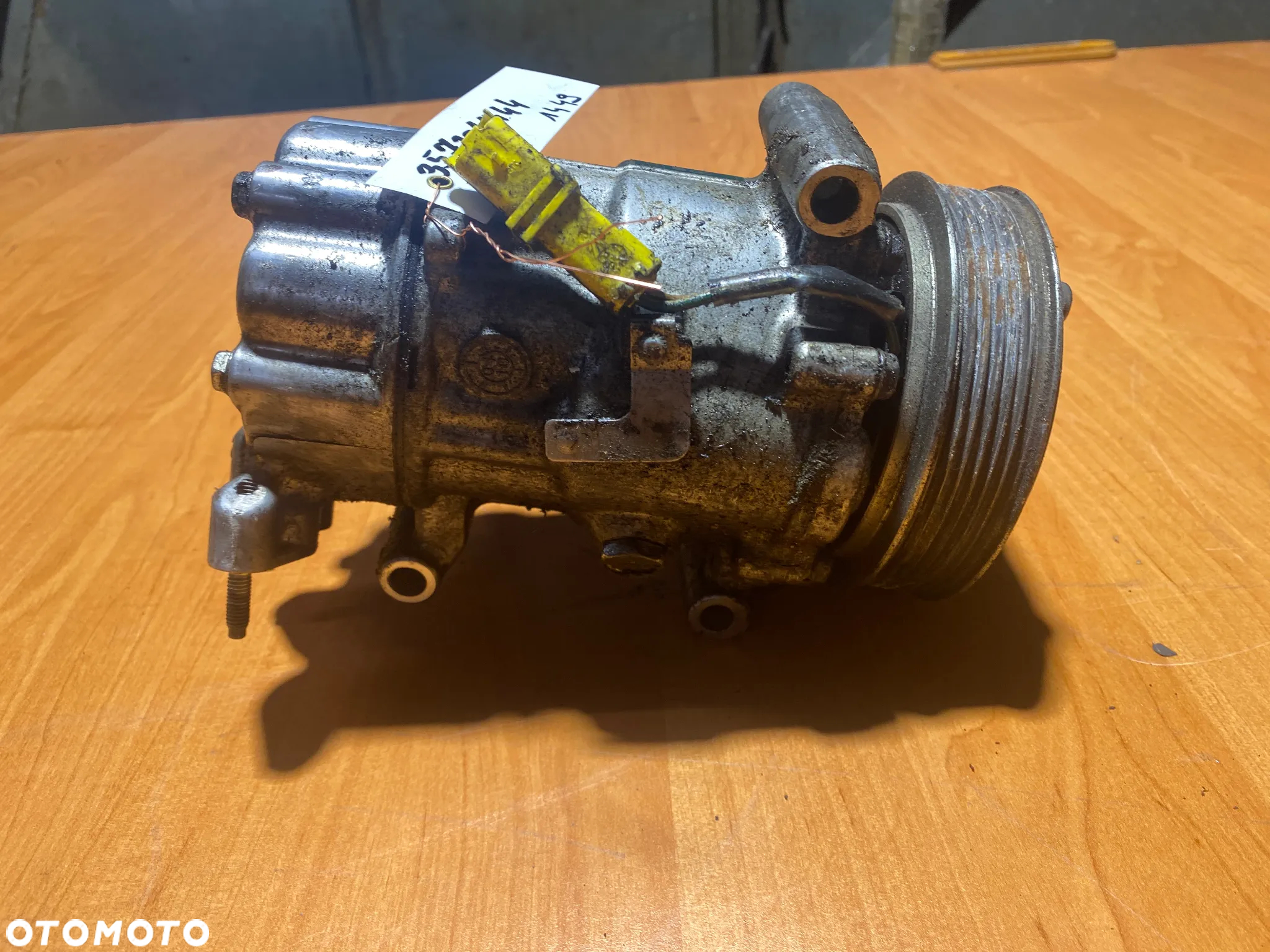 KOMPRESOR SPRĘŻARKA KLIMATYZACJI PEUGEOT PARTNER 206 9655191580 - 5