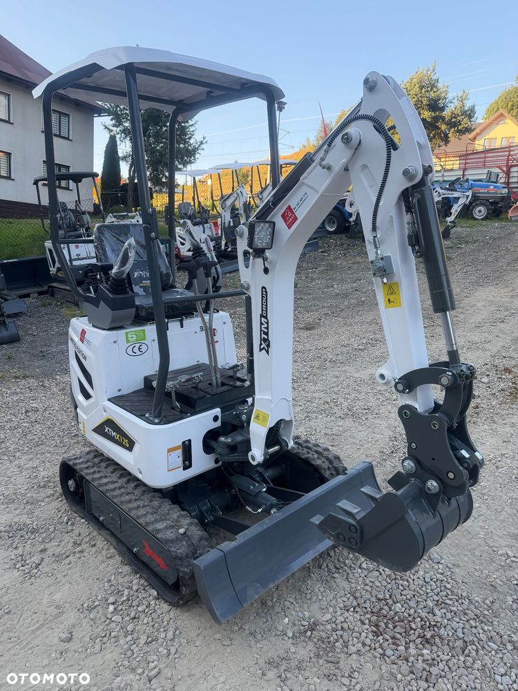 Inny PROMOCJA Mini Koparka XTM X12S NOWA silnik Kubota 3 cylindry GWARANCJA - 1