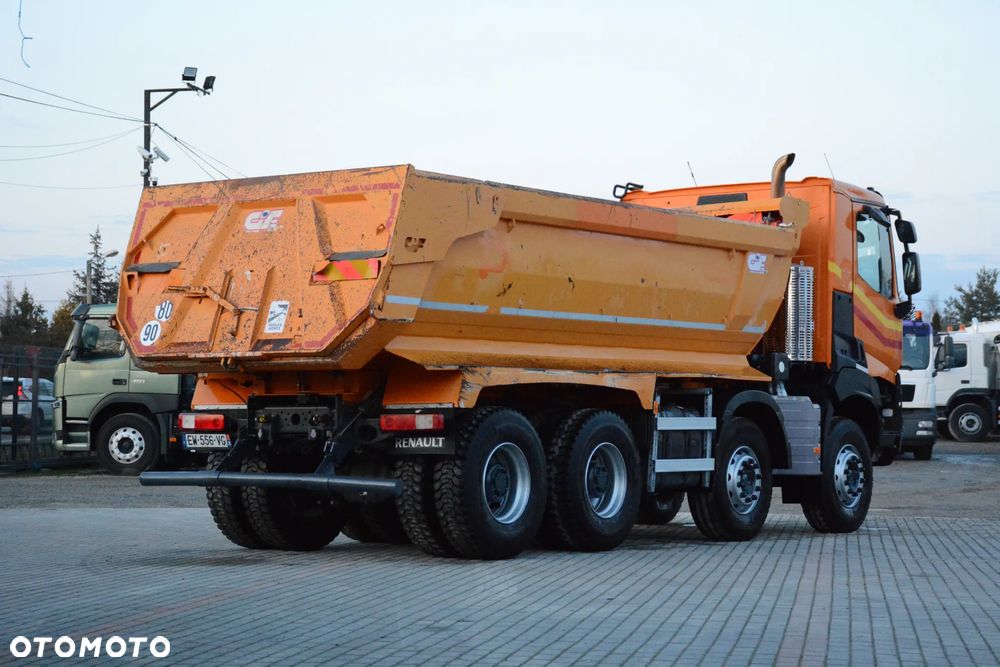 Renault K 480 / 2018r. / 8x4 / Mulda / CiF / Resor / Super stan - 9