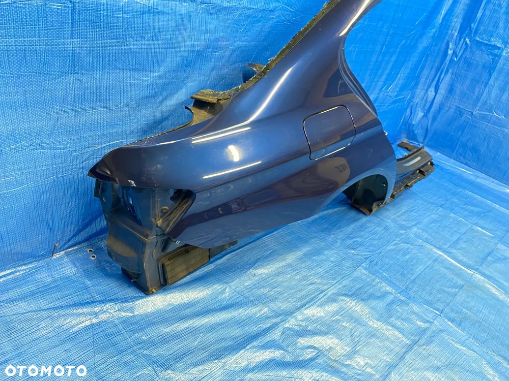 BMW F10 BŁOTNIK PRAWY ĆWIARTKA PRAWA TYŁ TYLNA 11r.  A76 TIEFSEEBLAU - 4