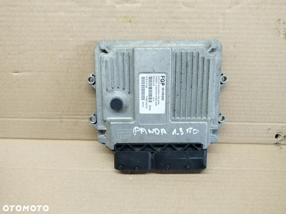 Komputer sterownik silnika Fiat Panda II 55180280 - 1