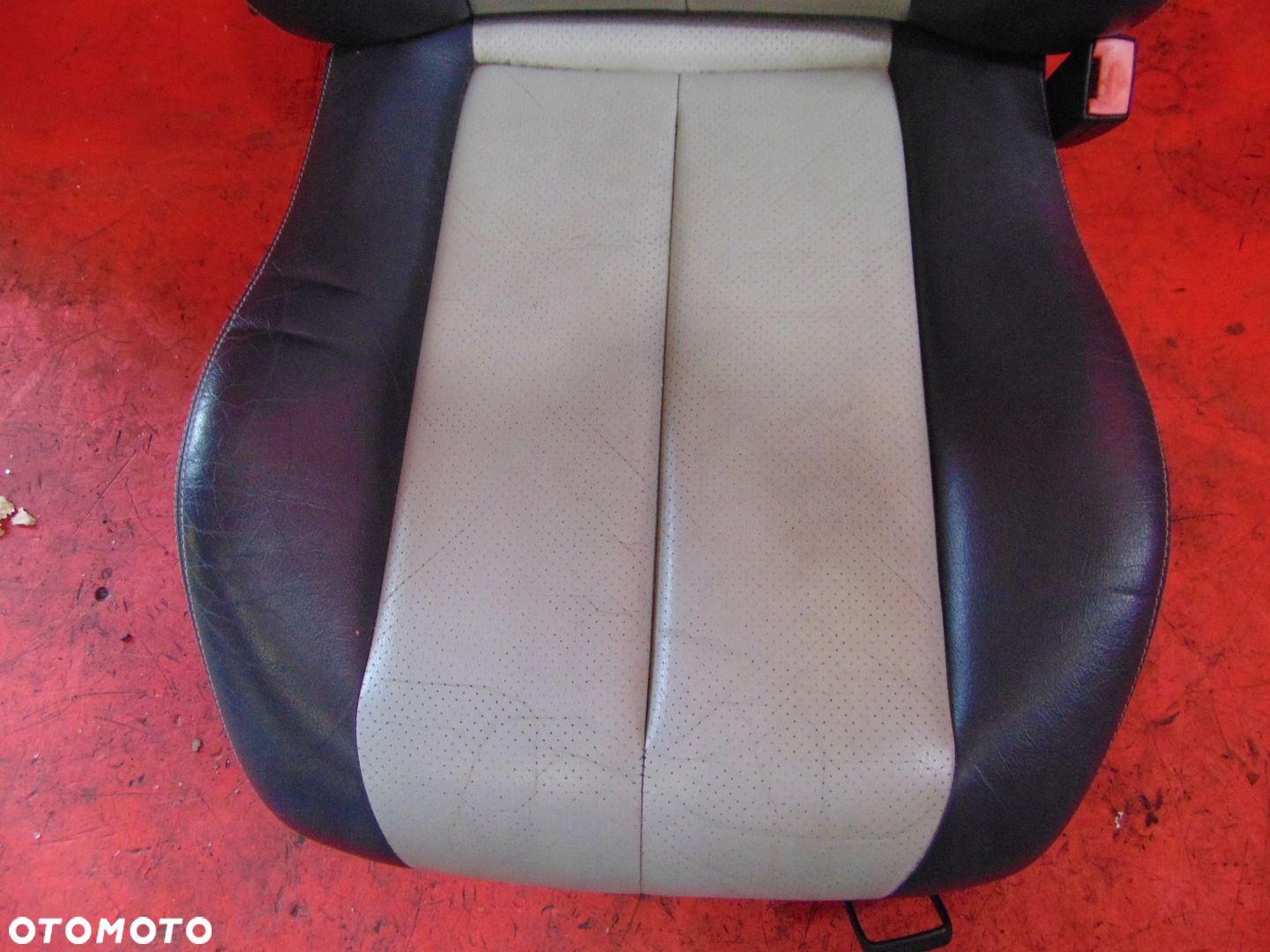 MERCEDES SLK I R170 170 W170 FOTEL FOTELE SIEDZENIA GRZANE SKÓRA BOCZKI KPL - 8