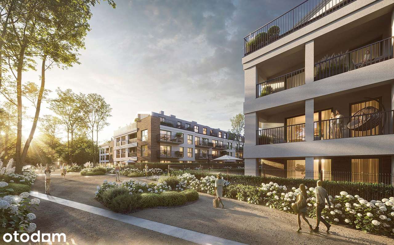 3-pokojowe mieszkanie 50m2 + loggia