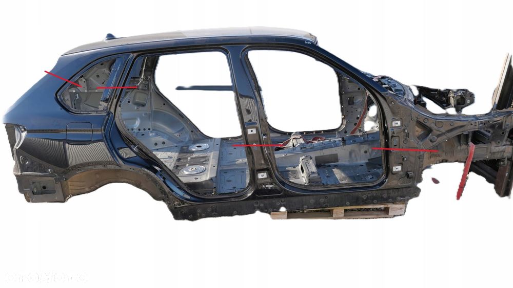 bmw x5 f15 błotnik prawy tył próg prawy ćwiartka prawa tylna kolor 475/9 - 1