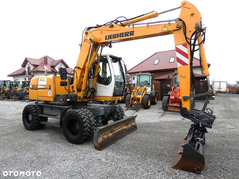 Liebherr A312 Z Niemiec / Wyjątkowy Stan / 2 Łyżki / - 2